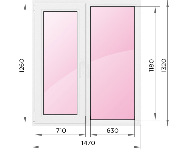 Стандартные размеры пластиковых окон – Гост на пластиковые окна размеры .